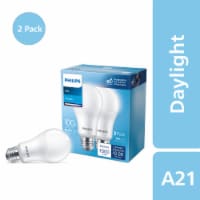Philips 16.6-Watt (100-Watt) A21 LED Light Bulb - Daylight (5000K) Perspective: Main
