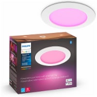 Hue 579573 6 inch Slim White & Color Canless LED Smart Downlight