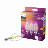 Philips Ultra Definition 3.5 Watt -40-Watt Equiv B11 E12 Light Bulb Daylight-5000K Perspective: Main