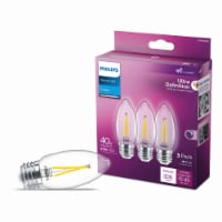 Philips Ultra Definition 3.5 Watts 40-Watt B11 Clear Daylight Light Bulbs 5000K Perspective: Main