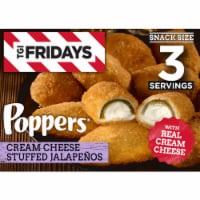 TGI Fridays Frozen Appetizers Cream Cheese Stuffed Jalapeno Poppers Box Perspective: Main