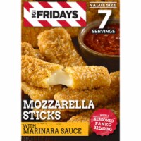 TGIF Mozzarella Sticks Value Size Frozen Snacks with Marinara Sauce