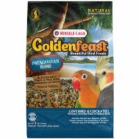 Higgins Group 466846 3 lbs Goldenfeast Patagonian Blend for Lovebirds & Cockatiels, Case of 6