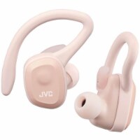 JVC HAET45TP Fitness In-Ear True Wireless Headphones with Dual Use Design- Pink