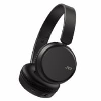 JVC HAS36WB Flat Foldable On-Ear Wireless Headphones - Black Perspective: Main