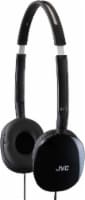 JVC HAS160MB Flat Headphones With Mic - Black Perspective: Main