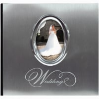 MBI Silver Wedding Photo Album 9.75 X6.75   -