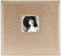 MBI Expressions Post Bound Album W/Window 12 x12 -Glitter Golden