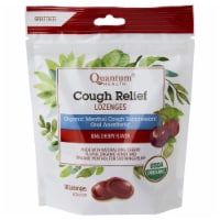 Quantum® Health Cough Relief Bing Cherry Flavor Lozenges Perspective: Main