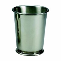 Creative Gifts International 021073 10 oz Pewter Mint Julep Cup with 3.75 in. - Green