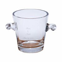 Creative Gifts International 060510 7.5 in. Simon Optic Crystal Ice Bucket