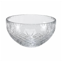 Creative Gifts International 060636 7 in. dia Medallion II Optic Crystal Salad Bowl