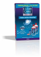 Clear Care Triple Action Cleaning Twin Pack