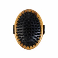 Curry Brush with Rubber Bristles