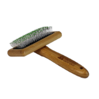 Soft Slicker Brushwith Stainless Steel Pins/Medium