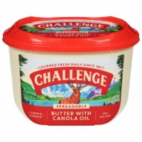 Challenge® Sea Salted Spreadable Butter with Canola Oil Tub