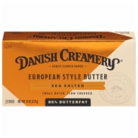 Danish Creamery Sea Salted European Style Butter Sticks Perspective: Main