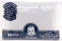 Gerber® Childrenswear Birdseye Cloth Pre-Fold Diapers Perspective: Main