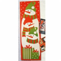 CC Christmas Decor Club Pack of 108 Red and White Snowmen Christmas Wall Cardholders 36