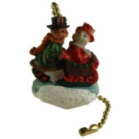 CC Christmas Decor Club Pack of 144 Red and White Victorian Rabbit Christmas Ceiling Fan