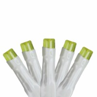 Sienna 20 Pre-Lit Green Battery Operated LED Wide Angle Christmas Lights - 6.25 ft White Wire