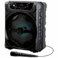 iLive Bluetooth Party Speaker with Microphone - Black