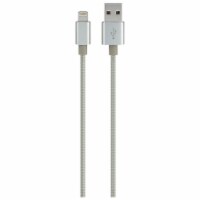 iLive IAT010W Fabric Lightning Cable - White