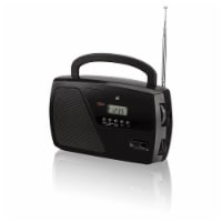 GPX AM/FM Portable Shortwave Radio - Black Perspective: Main