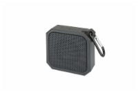 iLive Portable IPX4 Water-Resistant Magnetic Bluetooth Speaker with Lanyard Loop - Black Perspective: Main