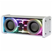 iLive Transparent+ Wireless Bluetooth Speaker with Color Changing LED Lights Perspective: Main