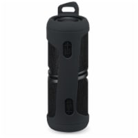 iLive Magnetic + Portable Wireless Speakers with Rubberized Coating - Black Perspective: Main