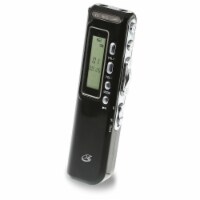 GPX Digital Voice Recorder - Black Perspective: Main
