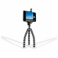 GPX Micro Flexible Tripod - Black/White