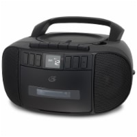 GPX CD FM Cassette Boombox - Black