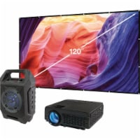 Gpx Projector Screen and Speaker Bundle Perspective: Main