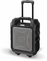 iLive Portable Bluetooth Tailgate Speaker - Black/Silver Perspective: Main
