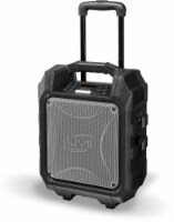 iLive Portable Bluetooth Tailgate Speaker - Black/Silver Perspective: Main