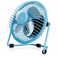 GPX USB-Powered Portable Fan - Blue