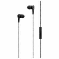 iLive Wired Mic and Volume Control Earbuds - Black Perspective: Main
