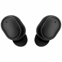 iLive True Wireless Earbuds with Case - Black