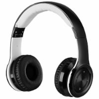iLive IAHB239B Bluetooth Headphones - Black/White Perspective: Main