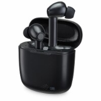 iLive IAEBT300B Truly Wireless Earbuds with Case - Black