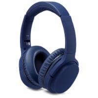 iLive Noise Cancelling Wireless Headphones - Navy