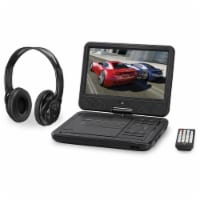 GPX PDB1077B 10" Portable DVD Player with Bluetooth Headphones