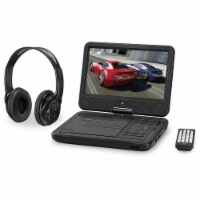 GPX PDB1077B 10" Portable DVD Player with Bluetooth Headphones
