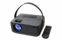 GPX Rechargable Bluetooth Projector - Gray/Black