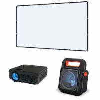 iLive™ Projector And Speaker Home Theater Bundle