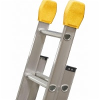 Louisville Ladder End Caps,Aluminum,375 lb.,PR LP-5510-00