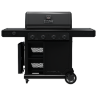 Char-Broil® Signature Pro Series™ 4 Burner Gas Grill & Griddle Perspective: Main