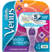 Venus Extra Smooth Purple Women's Razor Blade Refills Cartridges Perspective: Main